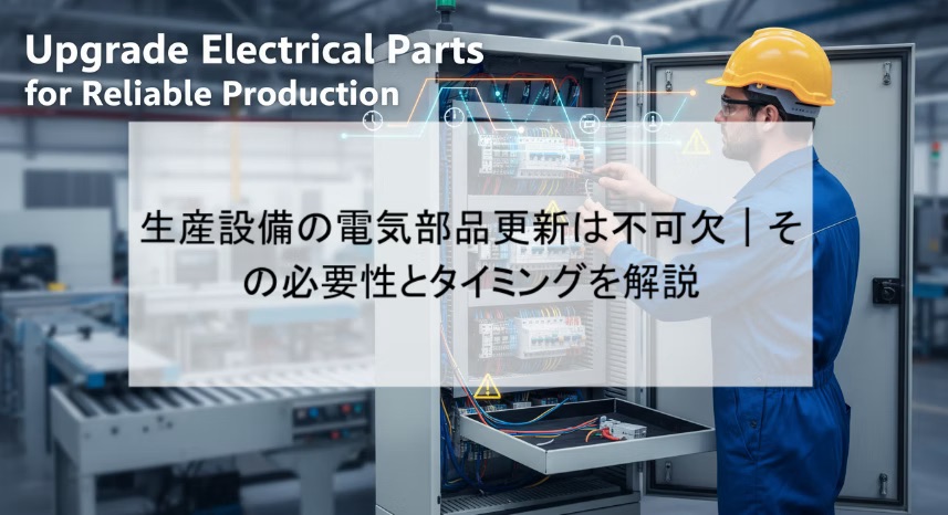 生産設備の電気部品更新は不可欠｜その必要性とタイミングを解説
